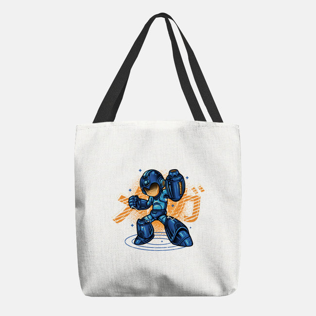 Mega Blast-None-Basic Tote-Bag-glitchygorilla