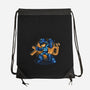 Mega Blast-None-Drawstring-Bag-glitchygorilla