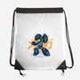 Mega Blast-None-Drawstring-Bag-glitchygorilla