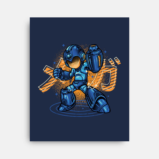 Mega Blast-None-Stretched-Canvas-glitchygorilla
