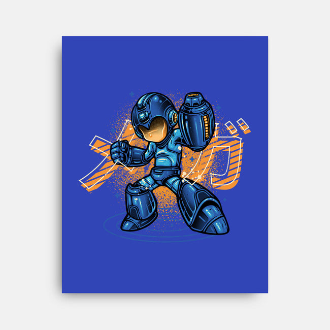 Mega Blast-None-Stretched-Canvas-glitchygorilla