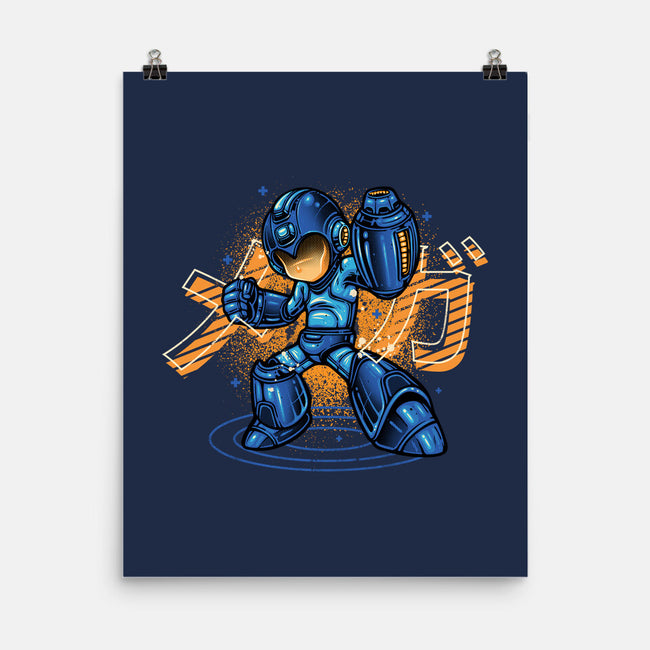 Mega Blast-None-Matte-Poster-glitchygorilla