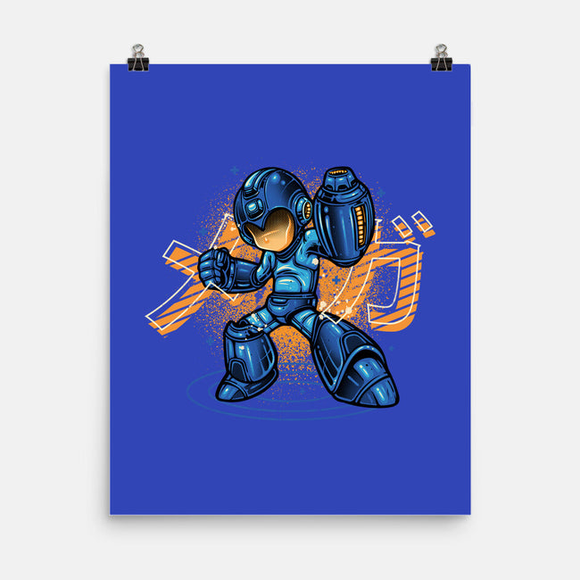 Mega Blast-None-Matte-Poster-glitchygorilla