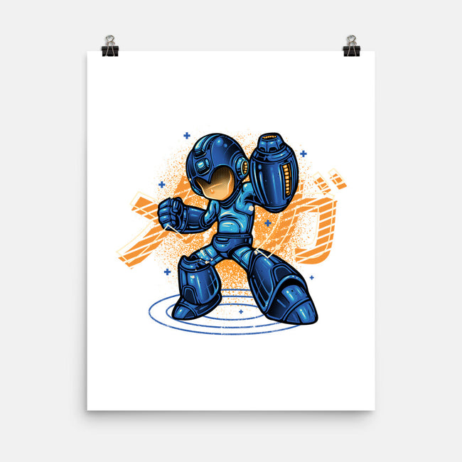 Mega Blast-None-Matte-Poster-glitchygorilla