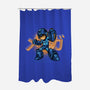 Mega Blast-None-Polyester-Shower Curtain-glitchygorilla