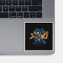 Mega Blast-None-Glossy-Sticker-glitchygorilla
