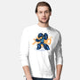 Mega Blast-Mens-Long Sleeved-Tee-glitchygorilla