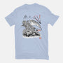 Toothless Sumi-e-Womens-Fitted-Tee-Astrobot Invention