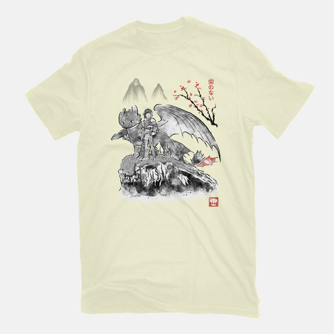 Toothless Sumi-e-Mens-Premium-Tee-Astrobot Invention
