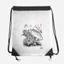 Toothless Sumi-e-None-Drawstring-Bag-Astrobot Invention