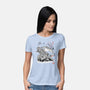 Toothless Sumi-e-Womens-Basic-Tee-Astrobot Invention