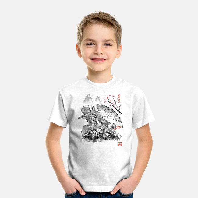 Toothless Sumi-e-Youth-Basic-Tee-Astrobot Invention