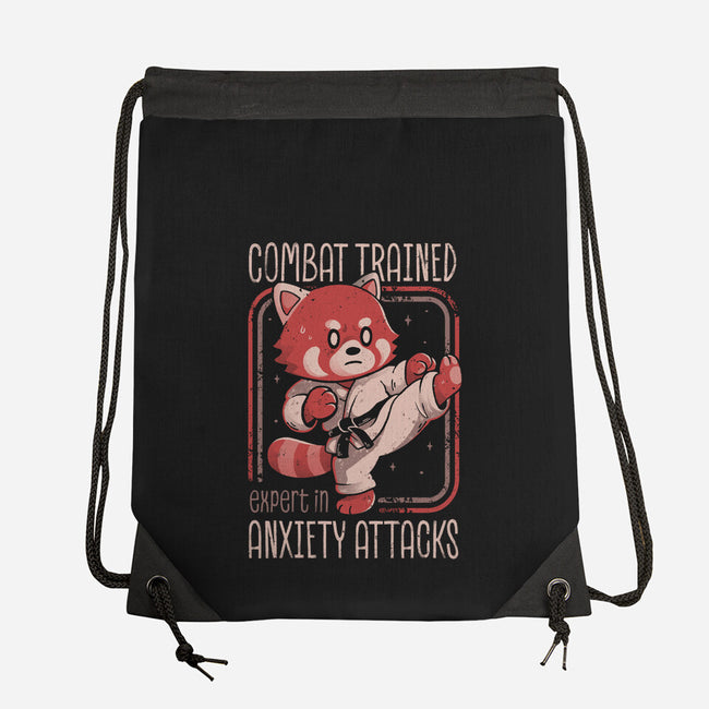 Anxiety Attack Expert-None-Drawstring-Bag-eduely