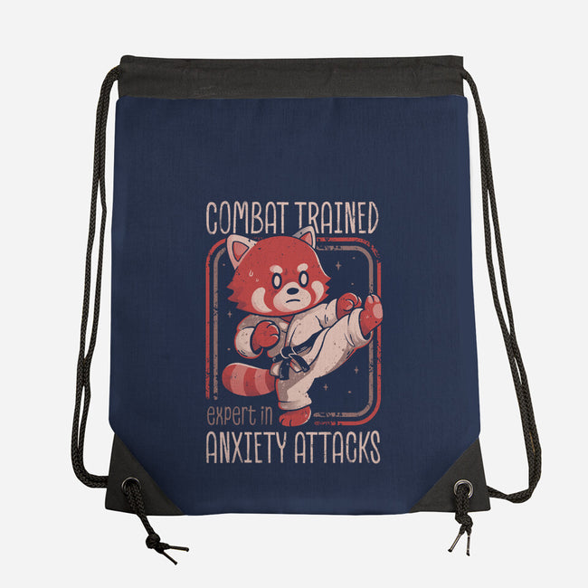 Anxiety Attack Expert-None-Drawstring-Bag-eduely