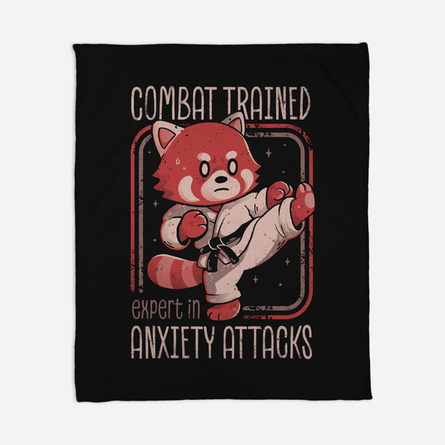 Anxiety Attack Expert-None-Fleece-Blanket-eduely