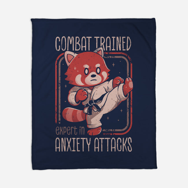 Anxiety Attack Expert-None-Fleece-Blanket-eduely