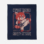 Anxiety Attack Expert-None-Fleece-Blanket-eduely