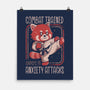 Anxiety Attack Expert-None-Matte-Poster-eduely