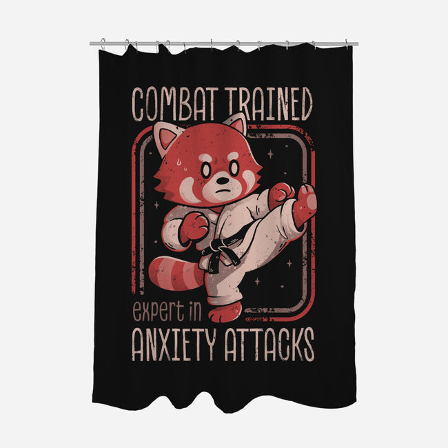 Anxiety Attack Expert-None-Polyester-Shower Curtain-eduely