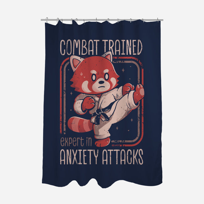 Anxiety Attack Expert-None-Polyester-Shower Curtain-eduely