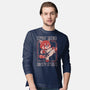 Anxiety Attack Expert-Mens-Long Sleeved-Tee-eduely