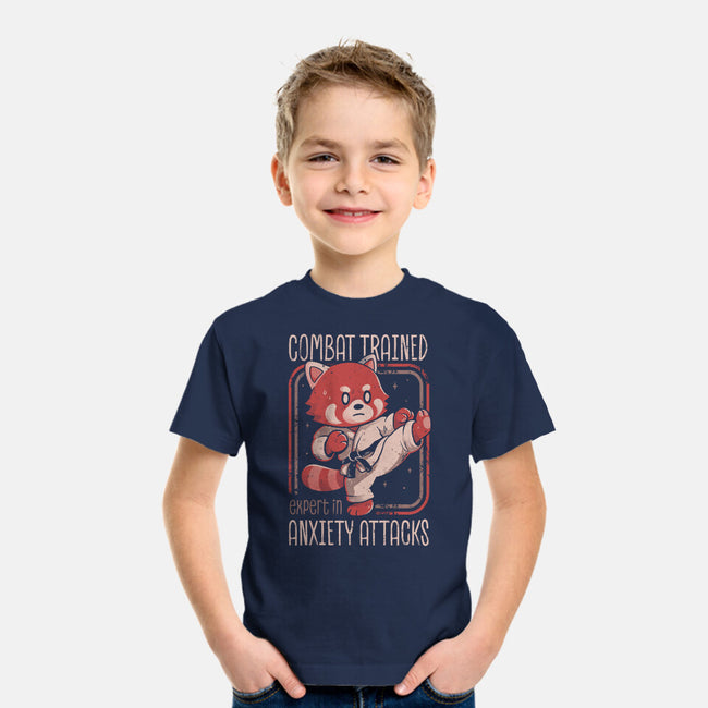 Anxiety Attack Expert-Youth-Basic-Tee-eduely