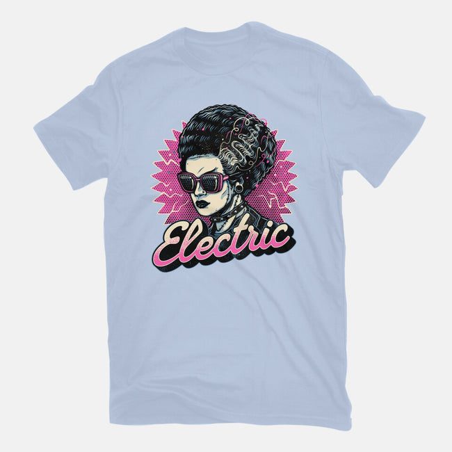 Electric Vibes Forever-Womens-Basic-Tee-glitchygorilla