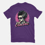 Electric Vibes Forever-Womens-Fitted-Tee-glitchygorilla