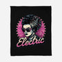 Electric Vibes Forever-None-Fleece-Blanket-glitchygorilla