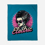 Electric Vibes Forever-None-Fleece-Blanket-glitchygorilla