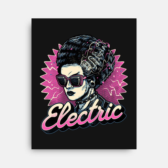 Electric Vibes Forever-None-Stretched-Canvas-glitchygorilla