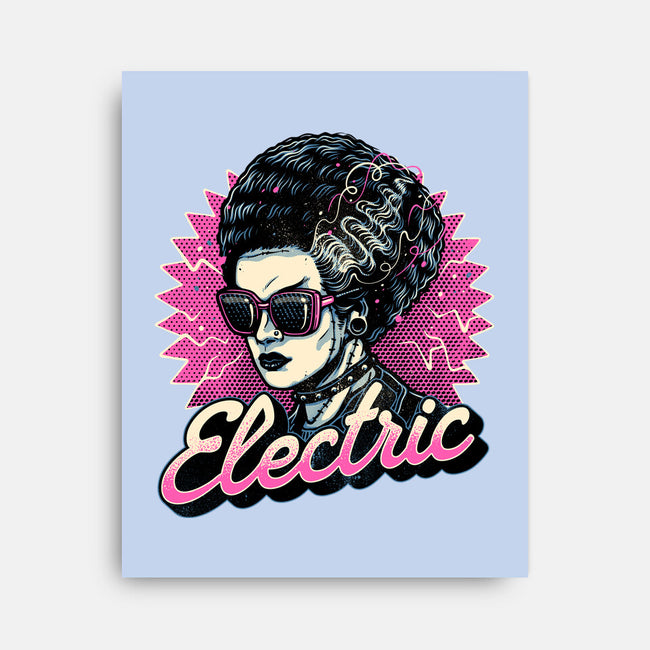 Electric Vibes Forever-None-Stretched-Canvas-glitchygorilla