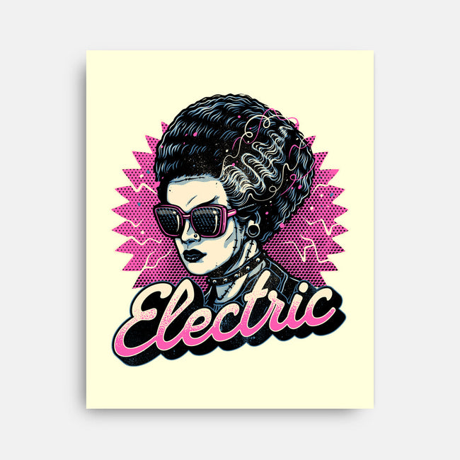 Electric Vibes Forever-None-Stretched-Canvas-glitchygorilla