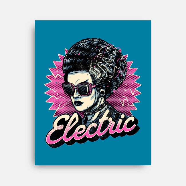 Electric Vibes Forever-None-Stretched-Canvas-glitchygorilla