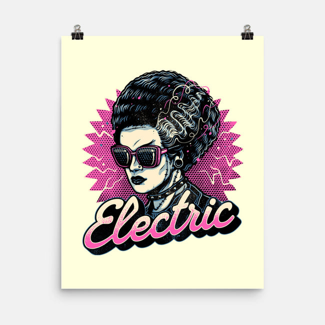Electric Vibes Forever-None-Matte-Poster-glitchygorilla