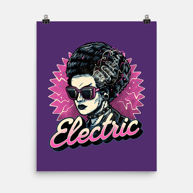 Electric Vibes Forever-None-Matte-Poster-glitchygorilla