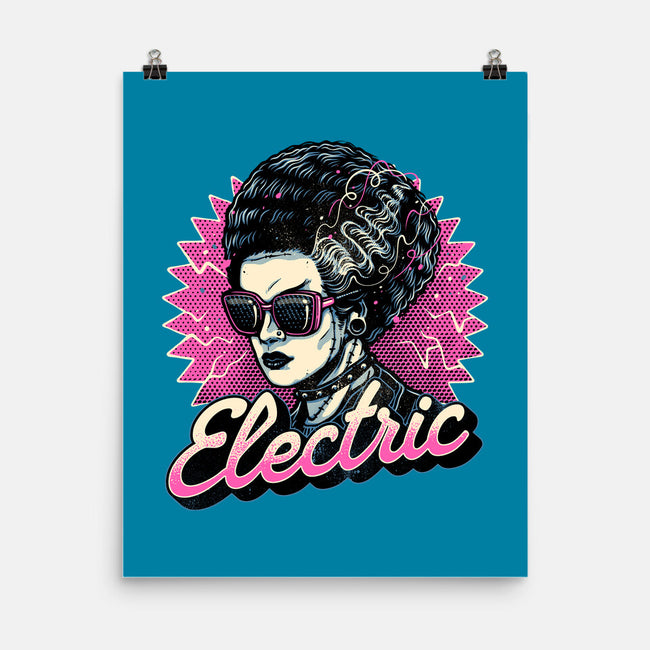 Electric Vibes Forever-None-Matte-Poster-glitchygorilla