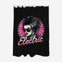Electric Vibes Forever-None-Polyester-Shower Curtain-glitchygorilla