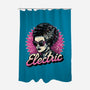 Electric Vibes Forever-None-Polyester-Shower Curtain-glitchygorilla