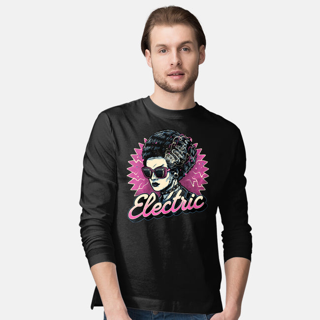 Electric Vibes Forever-Mens-Long Sleeved-Tee-glitchygorilla