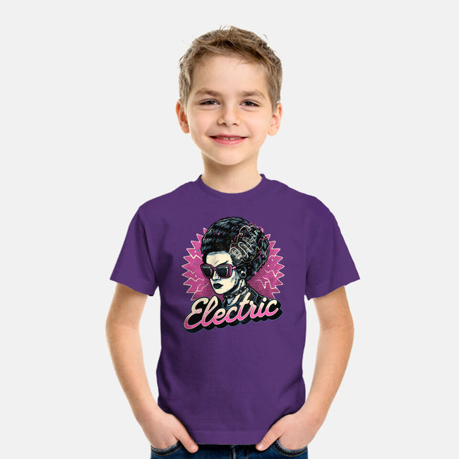 Electric Vibes Forever-Youth-Basic-Tee-glitchygorilla