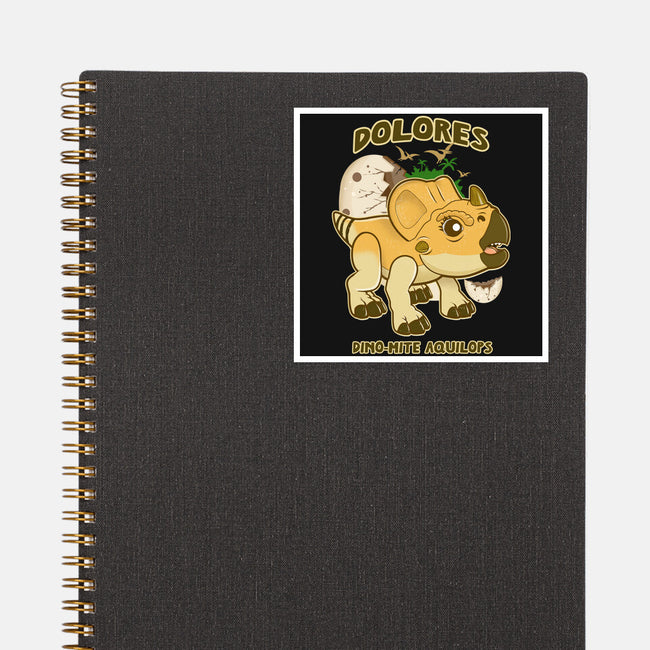 Dolores The Aquilops-None-Glossy-Sticker-palmstreet