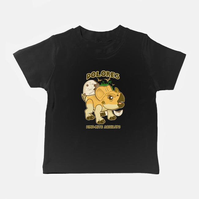 Dolores The Aquilops-Baby-Basic-Tee-palmstreet