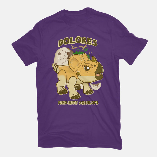 Dolores The Aquilops-Womens-Fitted-Tee-palmstreet