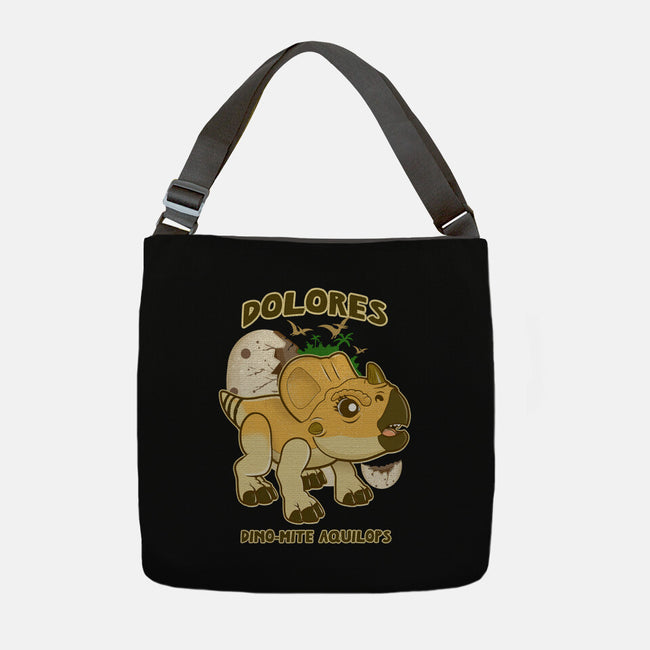 Dolores The Aquilops-None-Adjustable Tote-Bag-palmstreet