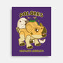 Dolores The Aquilops-None-Stretched-Canvas-palmstreet