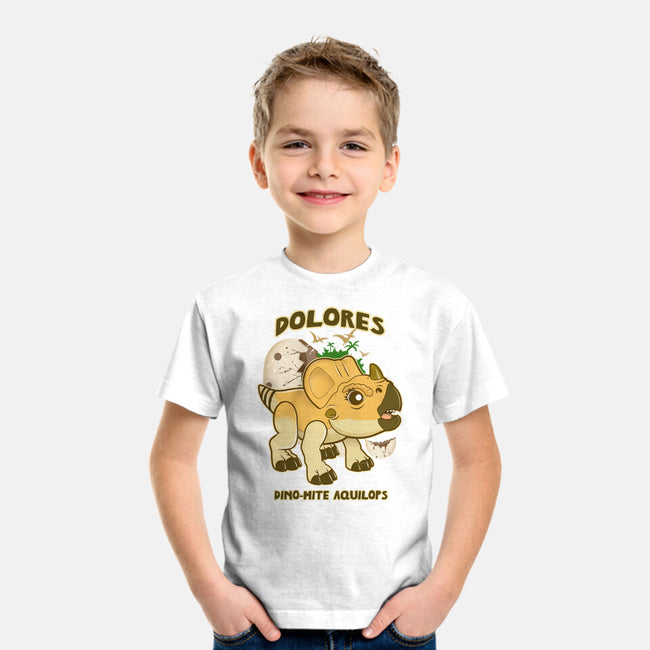 Dolores The Aquilops-Youth-Basic-Tee-palmstreet