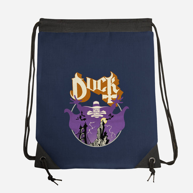Ghost Duck-None-Drawstring-Bag-Barbadifuoco