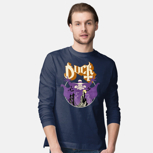 Ghost Duck-Mens-Long Sleeved-Tee-Barbadifuoco
