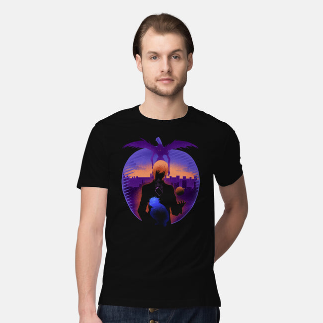 A Mysterious Black Notebook-Mens-Premium-Tee-sachpica